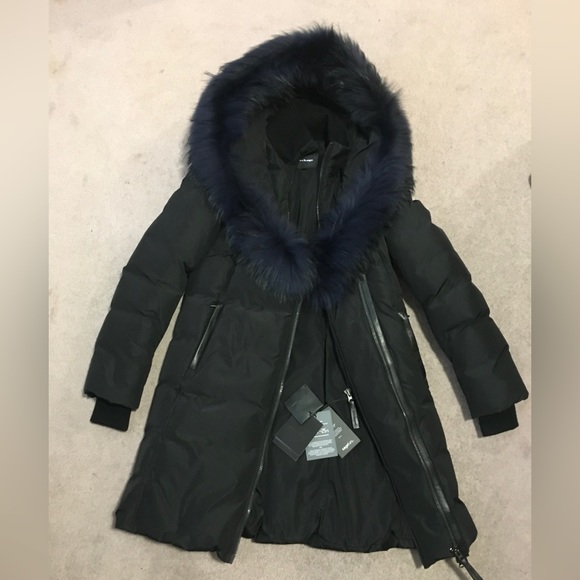 Mackage Kay-F down winter coat with signature fur collar NWT - Picture 5 of 13